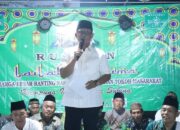 Bupati Lampung Tengah Hadiri Rutinan Lailatul Ijtima NU Kampung Indra Putra