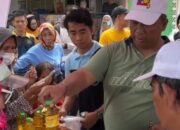 Wakil Bupati Lampung Tengah Hadiri Car Free Day dan Pasar Murah di Gunung Sugih