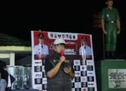 Bupati Lampung Tengah Tutup Piala Bupati Samosir Drag Bike, 80 Pembalap Gagal Finis Akibat Hujan Deras