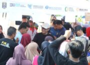 Bupati Lampung Tengah Sapa Warga di CFD Gunung Sugih, Ajak Guyub Rukun dan Majukan Lampung Tengah