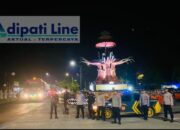 Ciptakan Rasa Aman, Polres Lampung Tengah Gelar Apel Siaga dan Patroli KRYD di Akhir Pekan