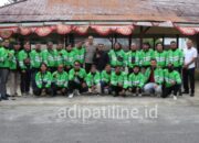 Kapolres Lampung Barat Sampaikan Pesan Damai dan Apresiasi Kekompakan Ojol Draiv