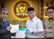 Gubernur Mirza Sampaikan Aspirasi Mahasiswa Lampung kepada Ketua MPR RI