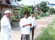 Bupati Lampung Tengah Blusukan Tinjau Kondisi Infrastruktur Jalan di Kecamatan Terbanggi Besar