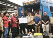 Pemkab Lamteng Salurkan Bantuan Logistik Kemensos RI di Dua Kecamatan