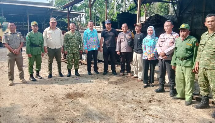 LSM LASKAR NKRI Menyoroti pabrik Pengolahan Kelapa Sawit Mini dikampung Sinar Banten Yang Melanggar Ijin Beroperasi
