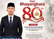 Kadis Perkim Lampung Tengah Irfan Toga Setiawan, Selamat HUT Bhayangkara ke-80, Apresiasi Dedikasi Polri